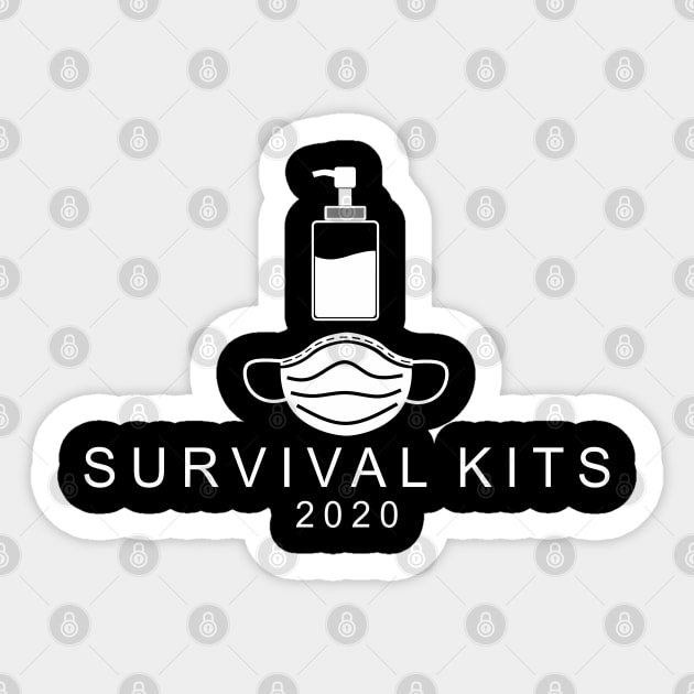 survival kits Sticker by Alkahfsmart